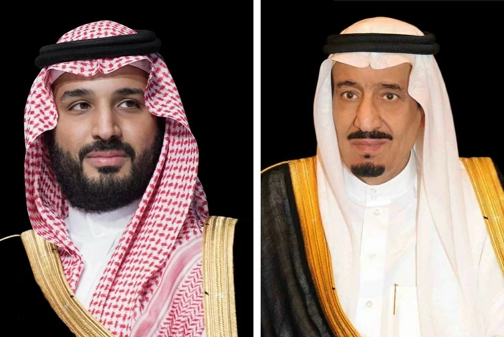خادم الحرمين وولي العهد يعزيان ملك الأردن في ضحايا الهجوم الإرهابي على كنيسة بالكرك